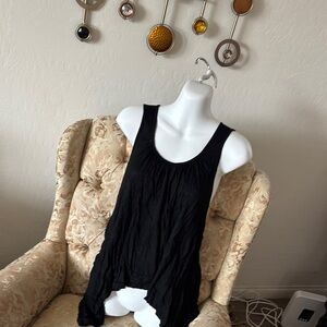 Chic Black Sleeveless Tank Top